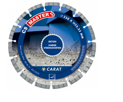 Carat CS Master diamantzaagblad 400x20.00 beton CSM4002000