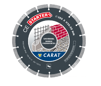 Carat Diamantzaagblad 400x25,4 mm CE Starter (universeel) CES4004000