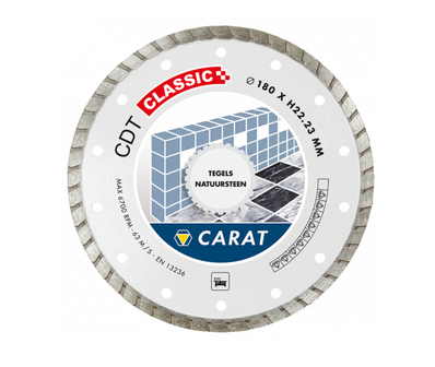 Carat type CDTC diamantzaag &Oslash;180x22.2MM CDTC1803000
