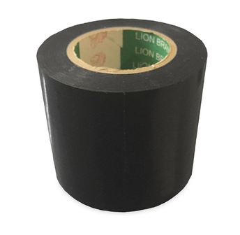 Tape PVC zwart 50 mm